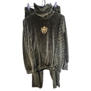 American Sportif Vintage Forest Green Super Soft Stretchy Two Piece Set